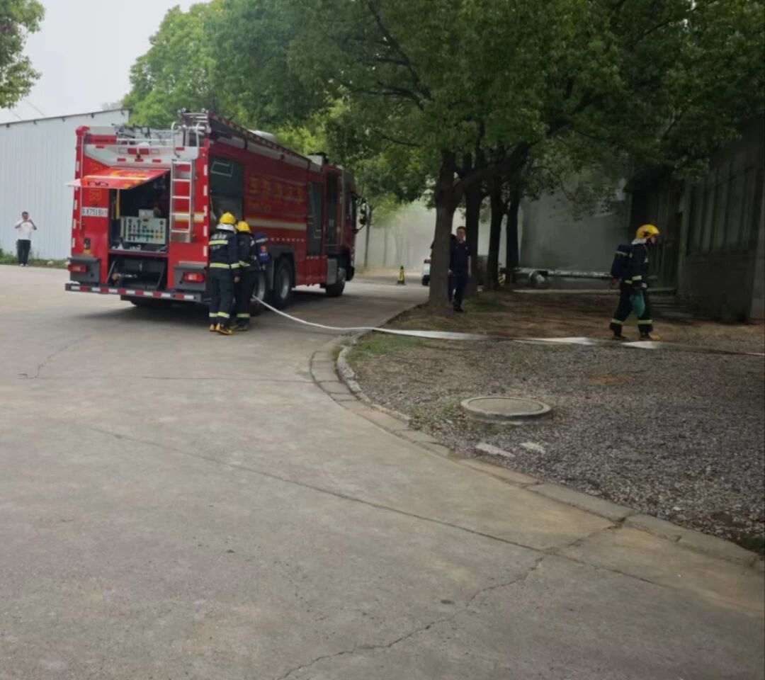 Joint fire-safety drill at the industrial park 2