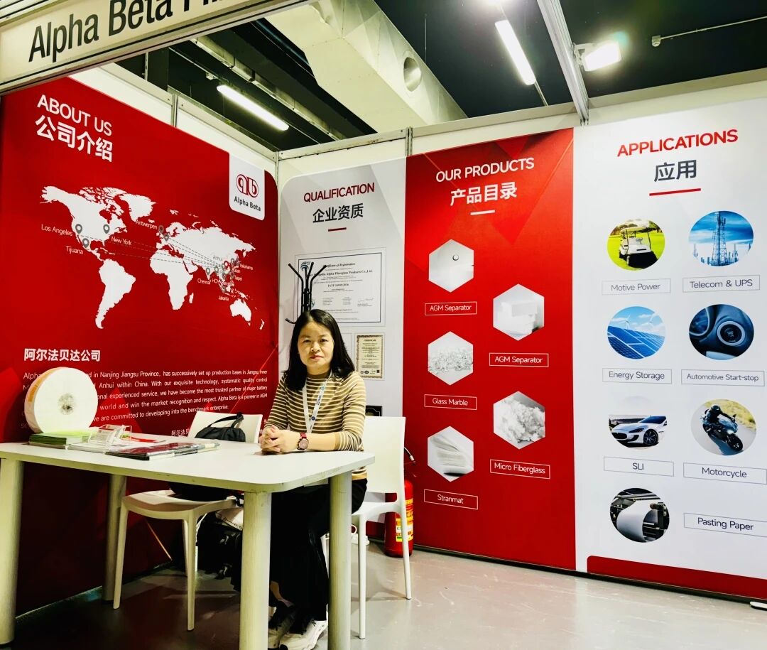 Alpha Beta at its ELBC booth 2