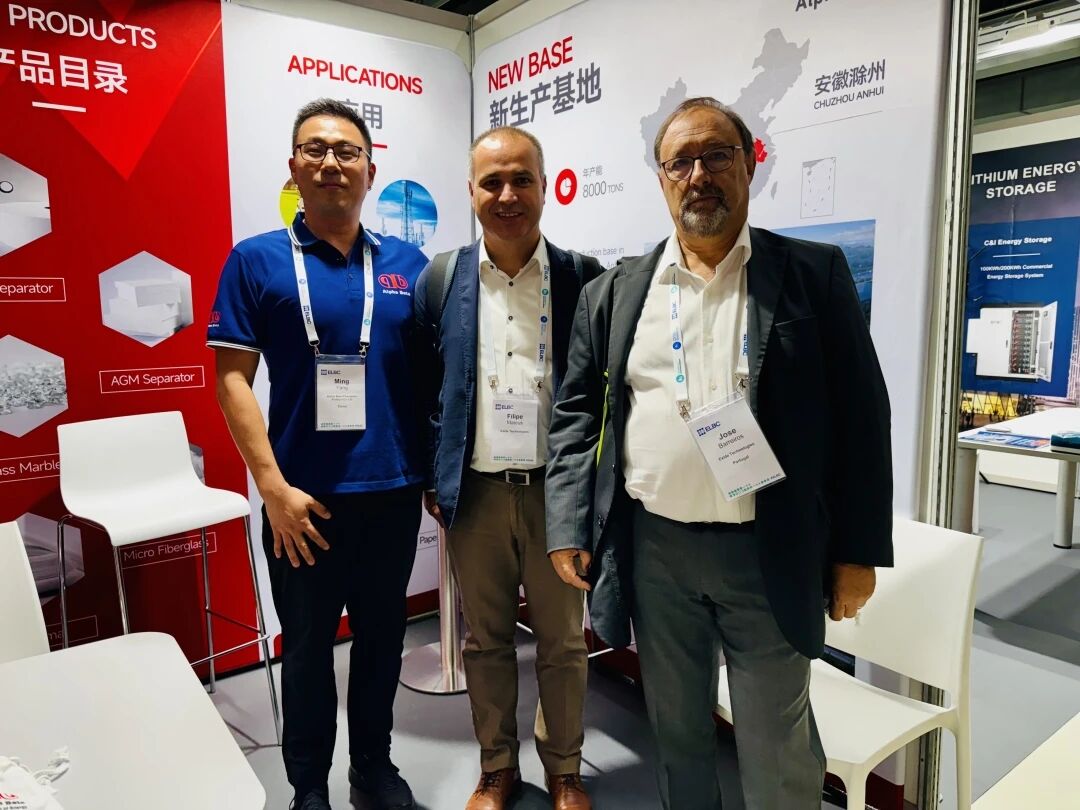 Alpha Beta at its ELBC booth 4