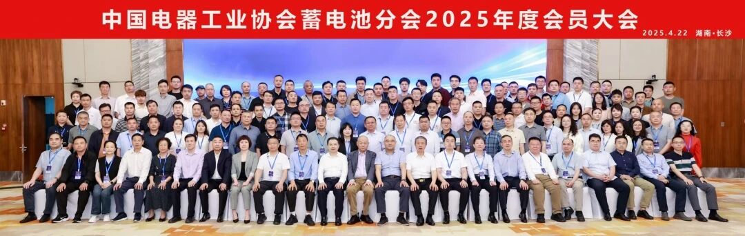 Delegates at the 2025 China Electrical Equipment Industrial Association battery conference